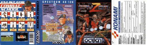 Combat School box art for ZX Spectrum
